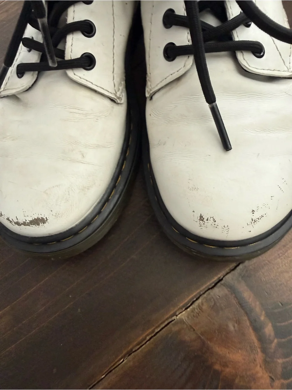 Doc Martens White Kids Boots Size 2